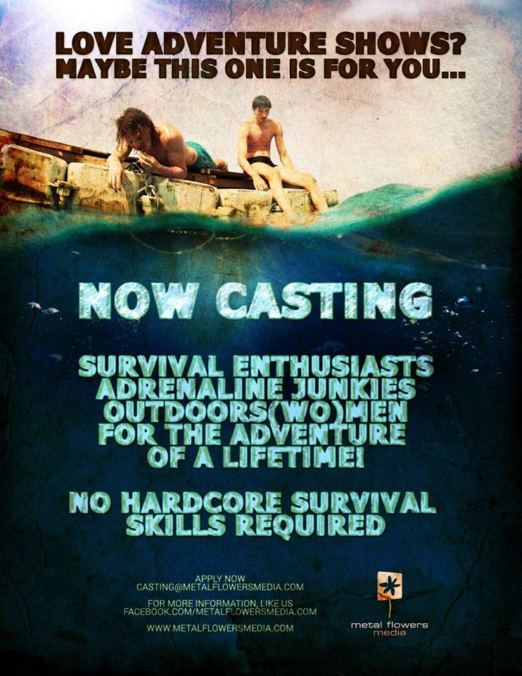 The Raft Casting Call for Adventure Seekers