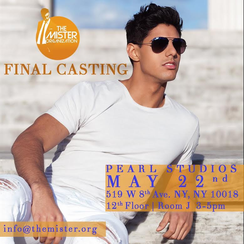 Male Modeling Competition and Pageant in NYC Auditions Free