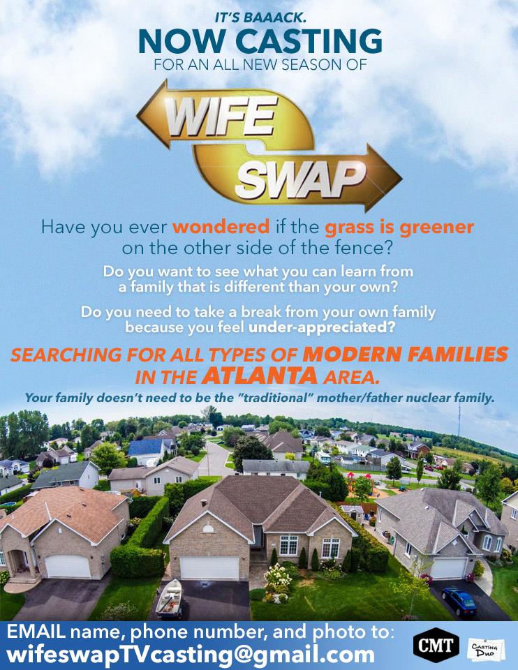 casting call for wife swap