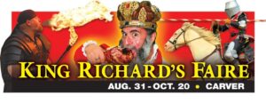 Open Auditions for Cast & Crew For King Richard’s Faire in Boston, MA and Providence, RI