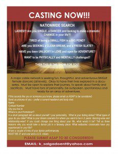 Auditions for Dancers