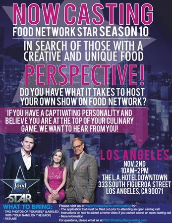 Food Network Star L.A. Auditions