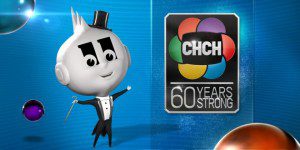 CHCH TV mascot Mr. Eleven