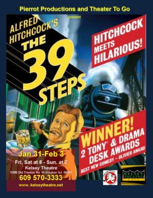 OPEN AUDITIONS for THE 39 STEPS – New Jersey – Paid