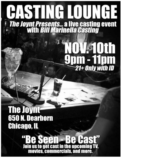 Casting Call Flyer Chicago