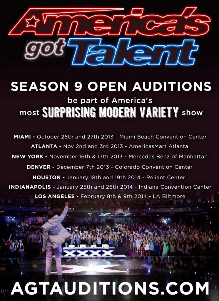 AGT Audition Flyer