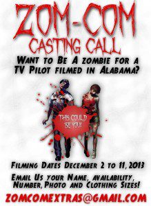 Alabama zombie auditions