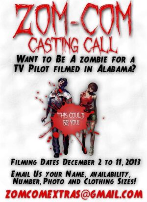 Alabama – Casting call for Zombies