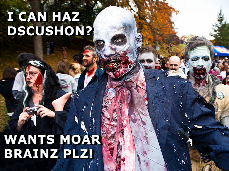 Zombie casting call