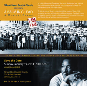 African American Men and Women for MLK 2014 Observance Show – Atlanta