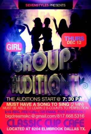 Dallas Girl Group Audition