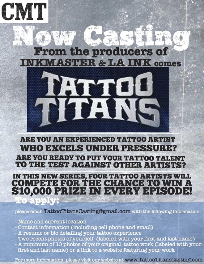 Casting Tattoo artists