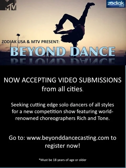 MTV casting call for dancers