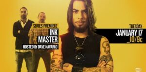 2014 season of Spikes’s Ink Master auditions for tattoo artists and human canvases