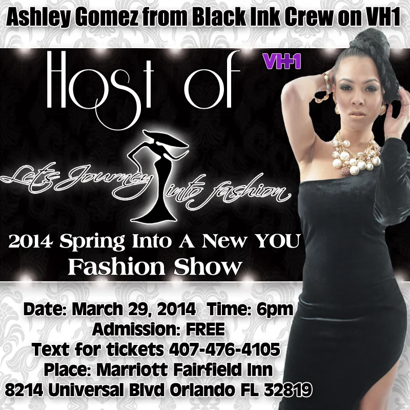 models for Orlando fashion show