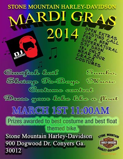 Casting call flyer - extras for TV pilot