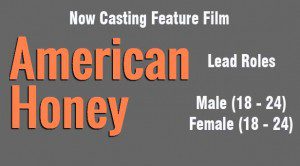 Feature Film “American Honey” Online Auditions for 2 lead roles