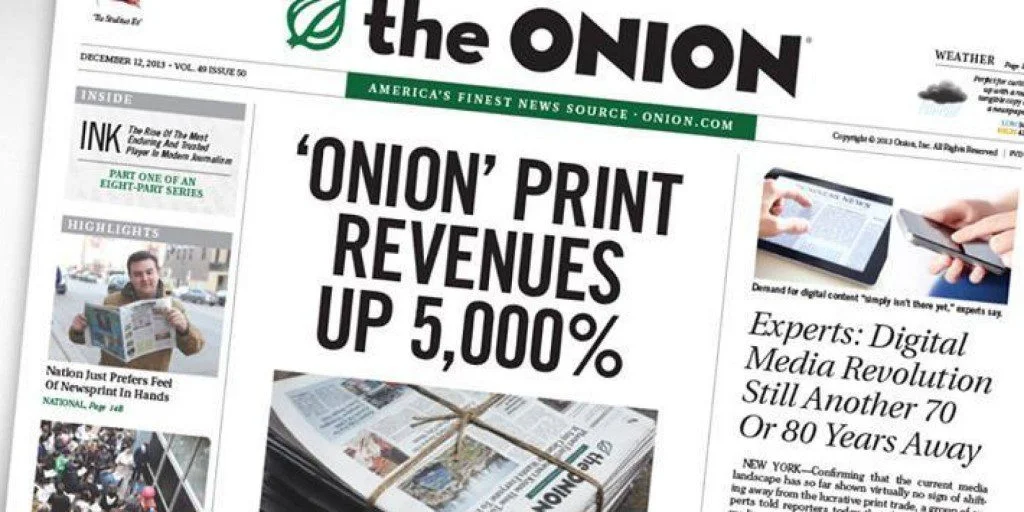 The Onion casting for skit