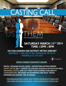 Read more about the article Speaking Roles for “Us Vs. Them” in Detroit Michigan