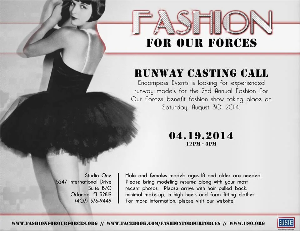 Fashion models in Orlando area for fashion show