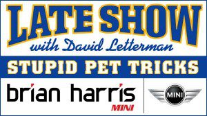Audition for David Letterman Stupid Pet Tricks