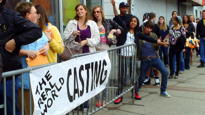 casting for MTV The Real World