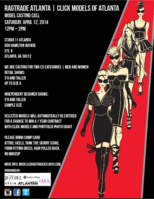 Atlanta model open call
