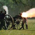 Civil war re-enactors