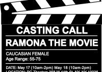 Ramona The Movie Clabnoard