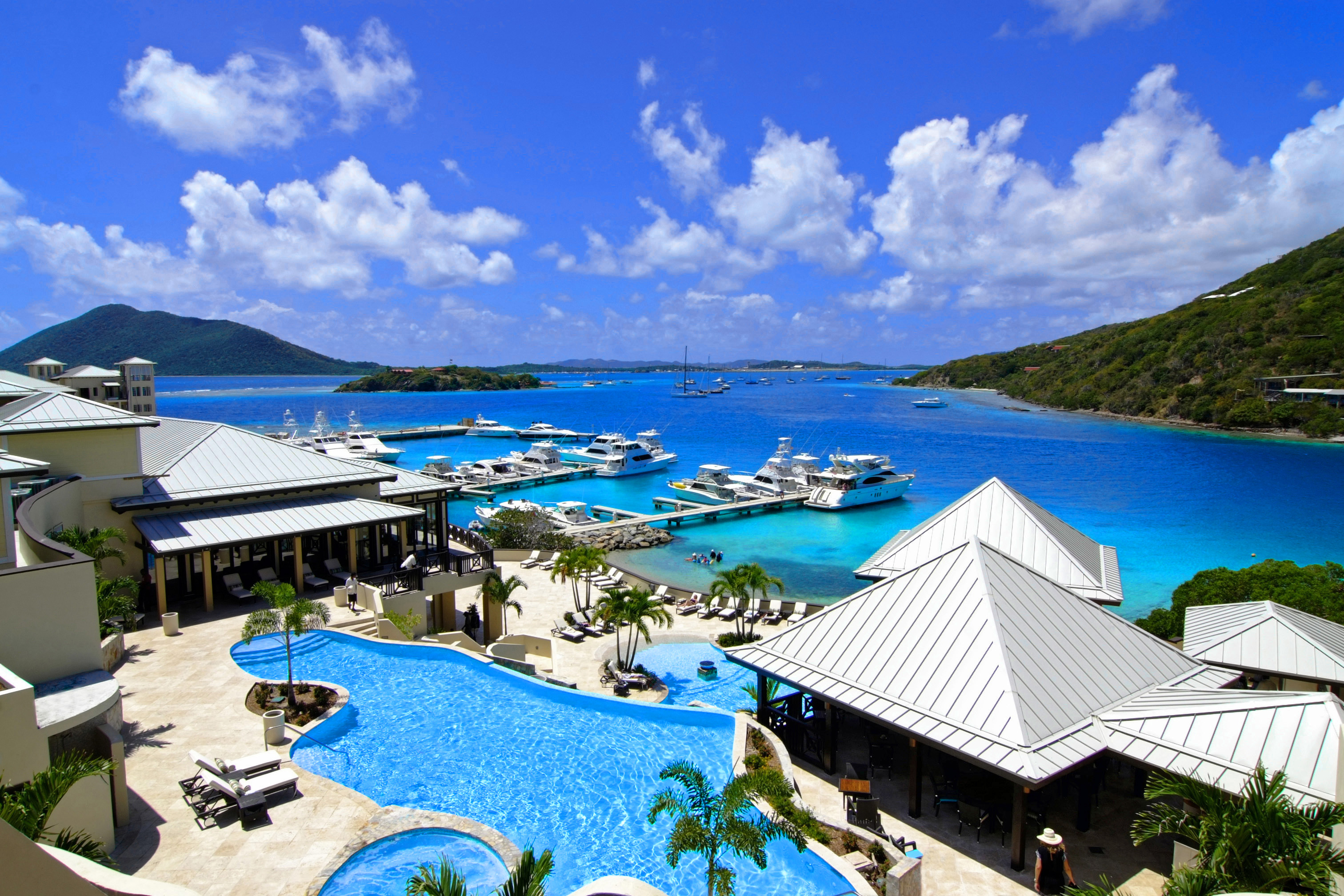resort TV commercial