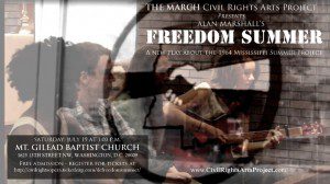 Read more about the article Auditions for civil rights play “Freedom Summer” – D.C.