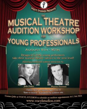 Musical Theater Workshop in Austin for ages 12 to 18
