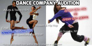 KnA Dance Company Auditions NYC