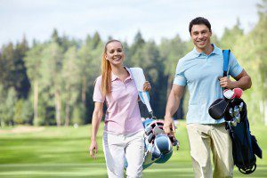 Golfers and Models for San Diego Area Commercial