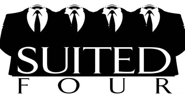 Suited Four Logo