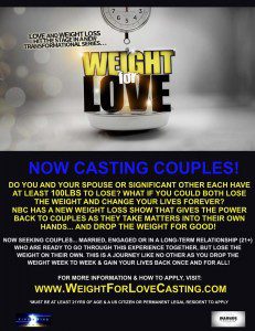 Read more about the article Reality Series Casting Call for Couples Needing To Lose Weight