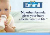 Baby auditions for Enfamil commercial