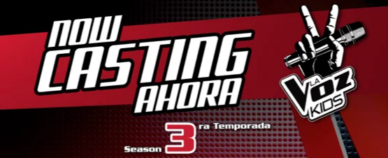 online auditions for La Voz kids 2015
