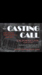 Sacramento CA casting call for film