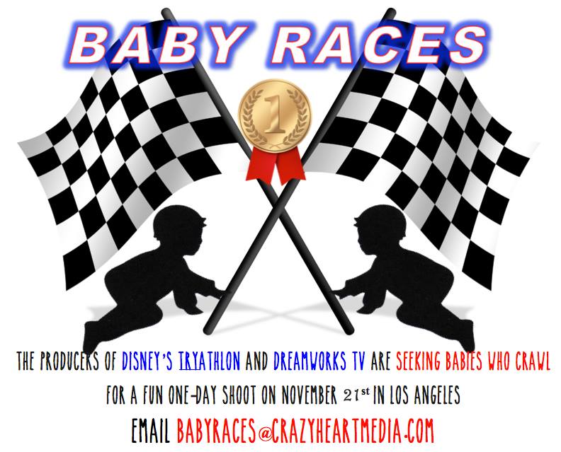 Read more about the article Casting call for Babies on “Baby Races” in Los Angeles Area