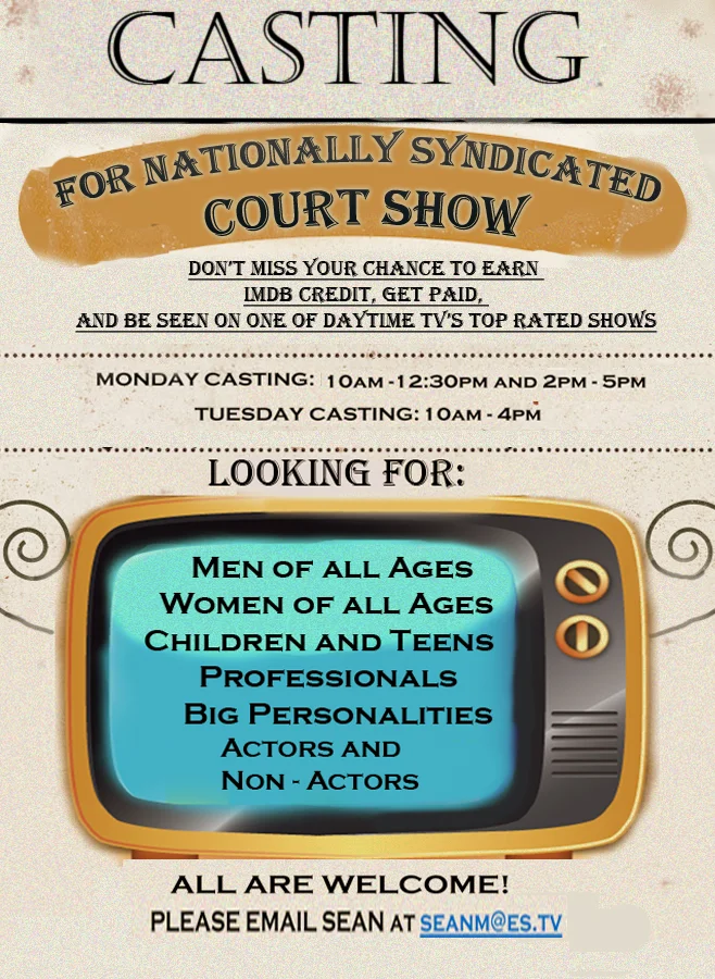New court TV show casting improv actors in L.A.