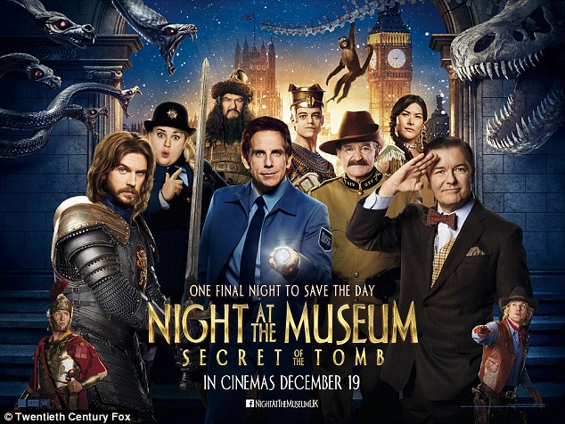Casting actors for Night at the museum 3 premiere