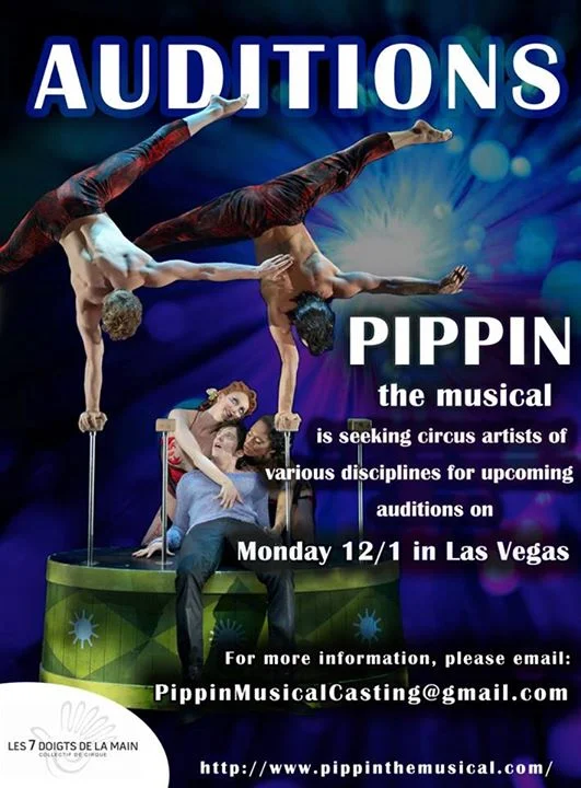 Auditions for Broadway Musical Pippin Announced