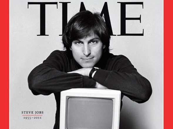 Steve Jobs film - Time cover