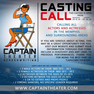 Read more about the article Actors and actresses in Memphis TN for an upcoming play