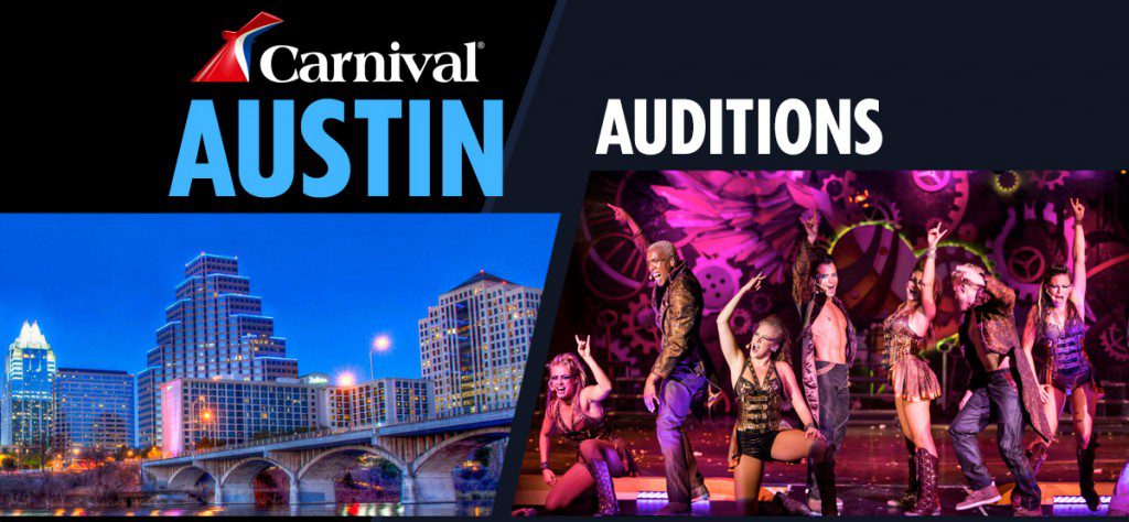 Auditions for Carnival Cruises in Texas