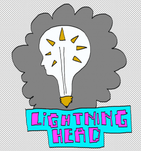 lightning head