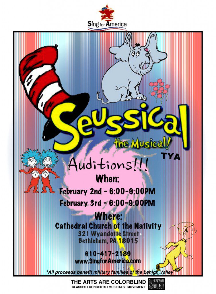 Seussical Musical theater in Bethlaham