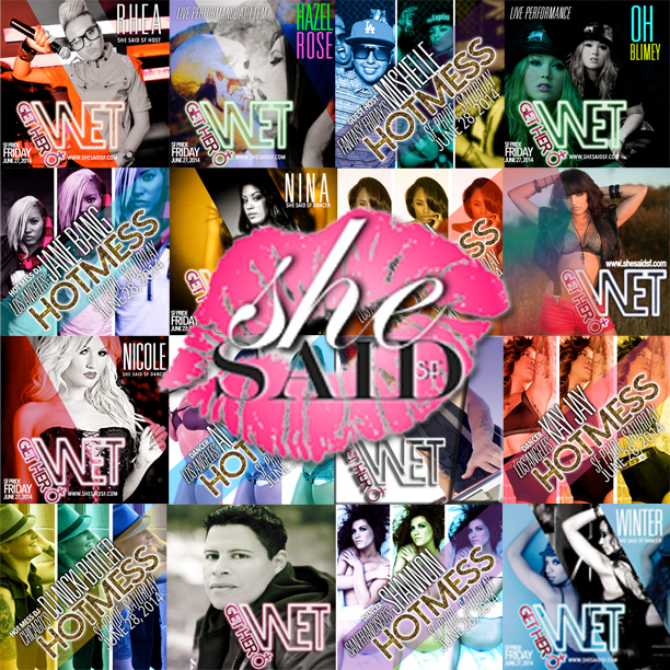 Urban hip hop dancers in San Francisco