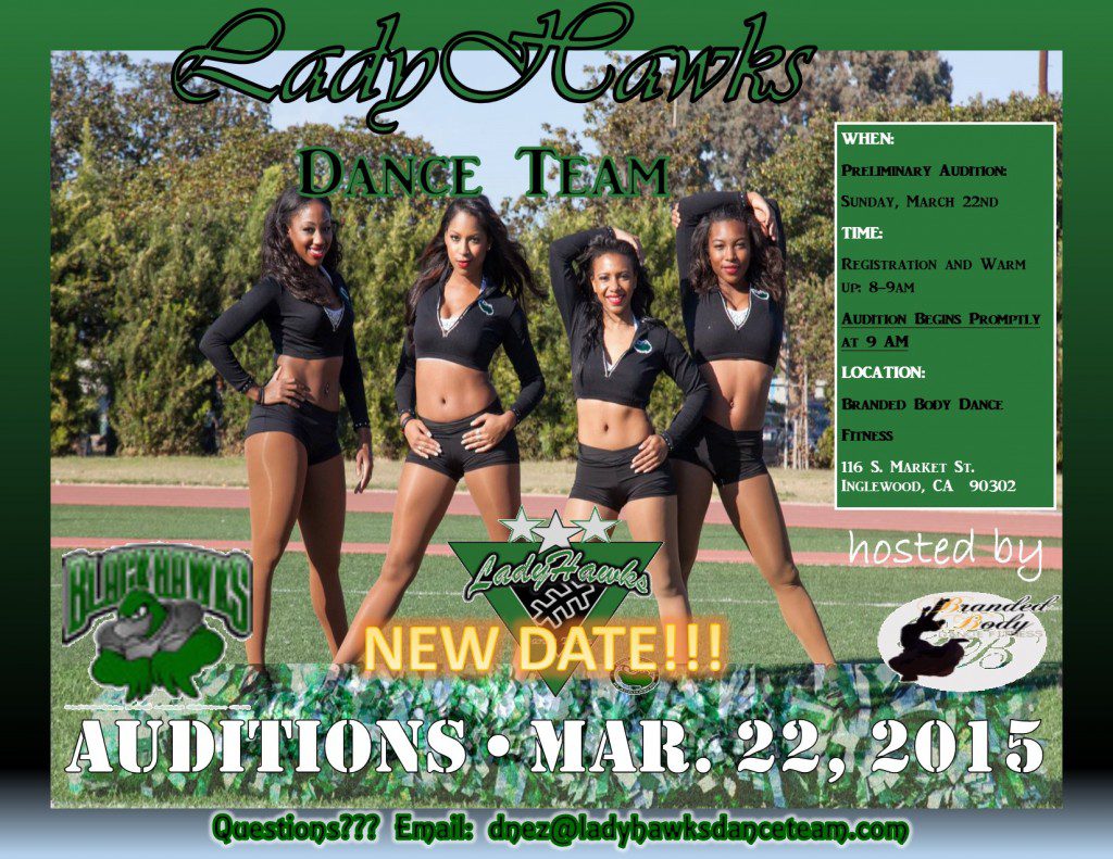 dance team / cheerleader tryouts